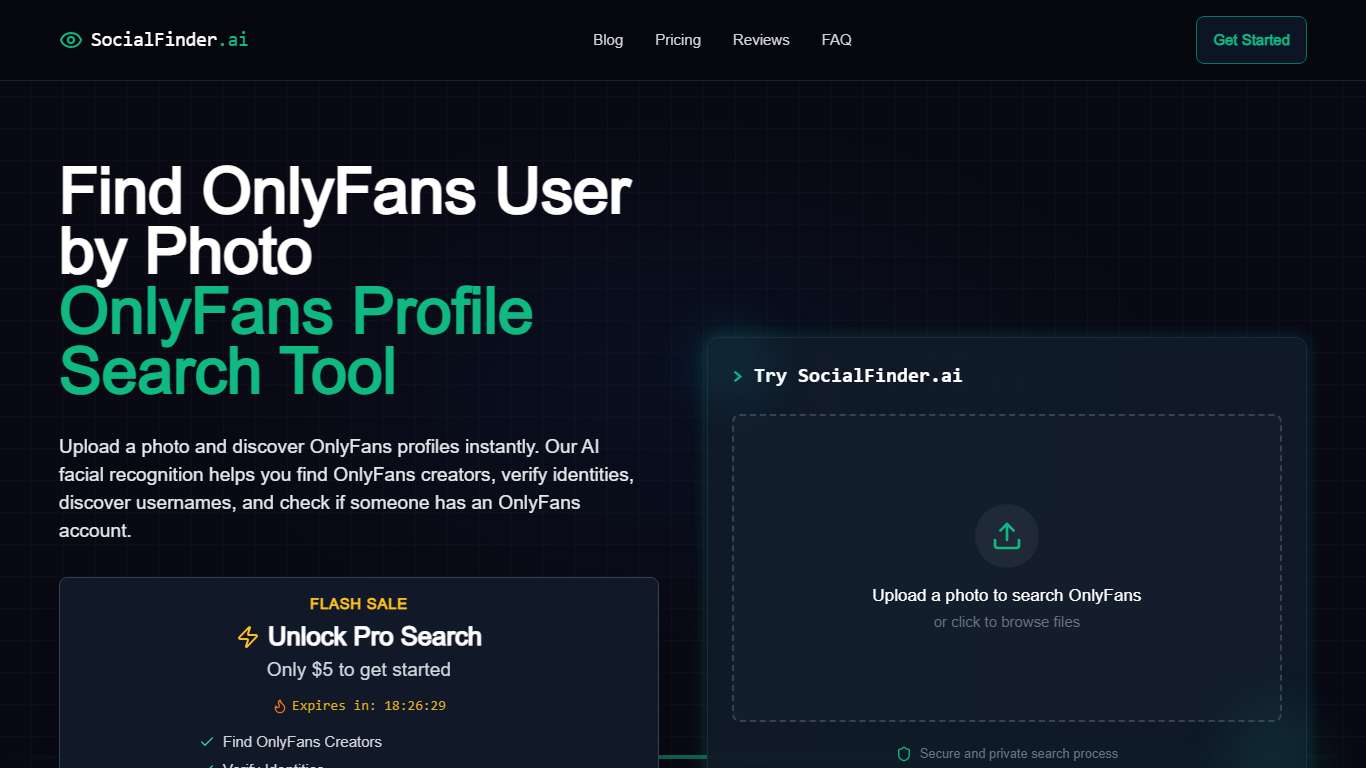 Find OnlyFans User by Photo - AI OnlyFans Search Tool (Instant Results)